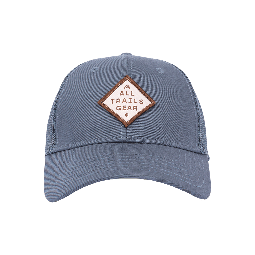 AllTrails Gear Badge Hat - Navy Grey
