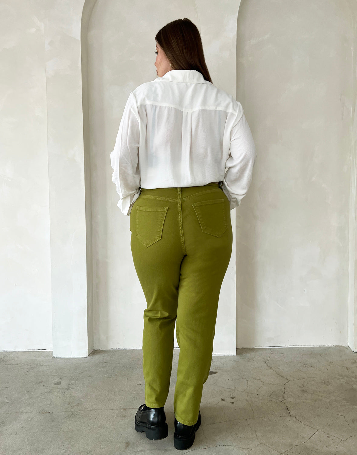 Plus Size 5 Pocket Mom Jeans
