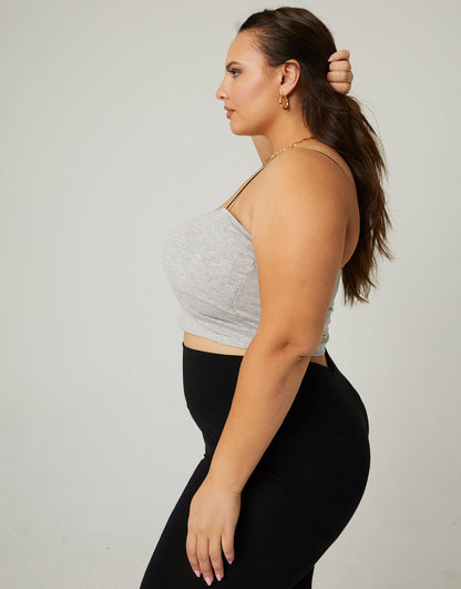 Plus Size Padded Spagetti Strap Camisole
