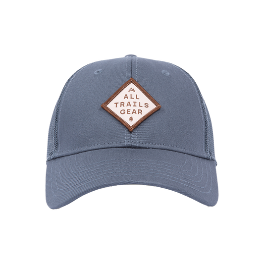 AllTrails Gear Badge Hat - Navy Grey